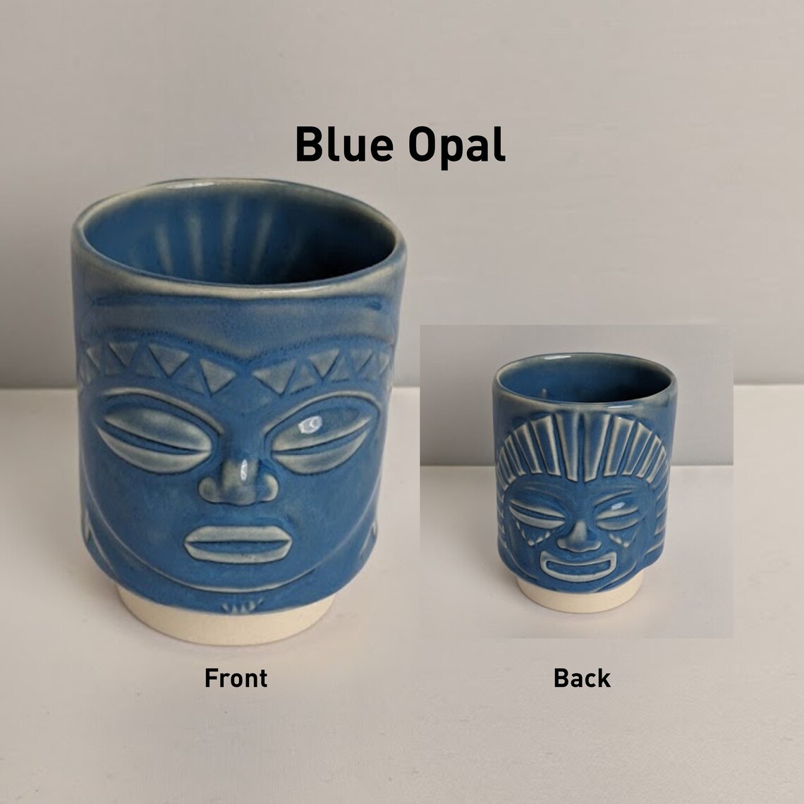 Tiki Cup/shot Glass ceramic Etsy