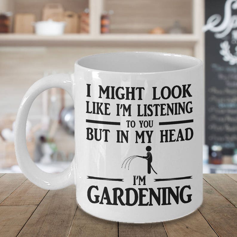 Gardening Mug Gift for Gardeners Funny Gardener Gift in My Etsy