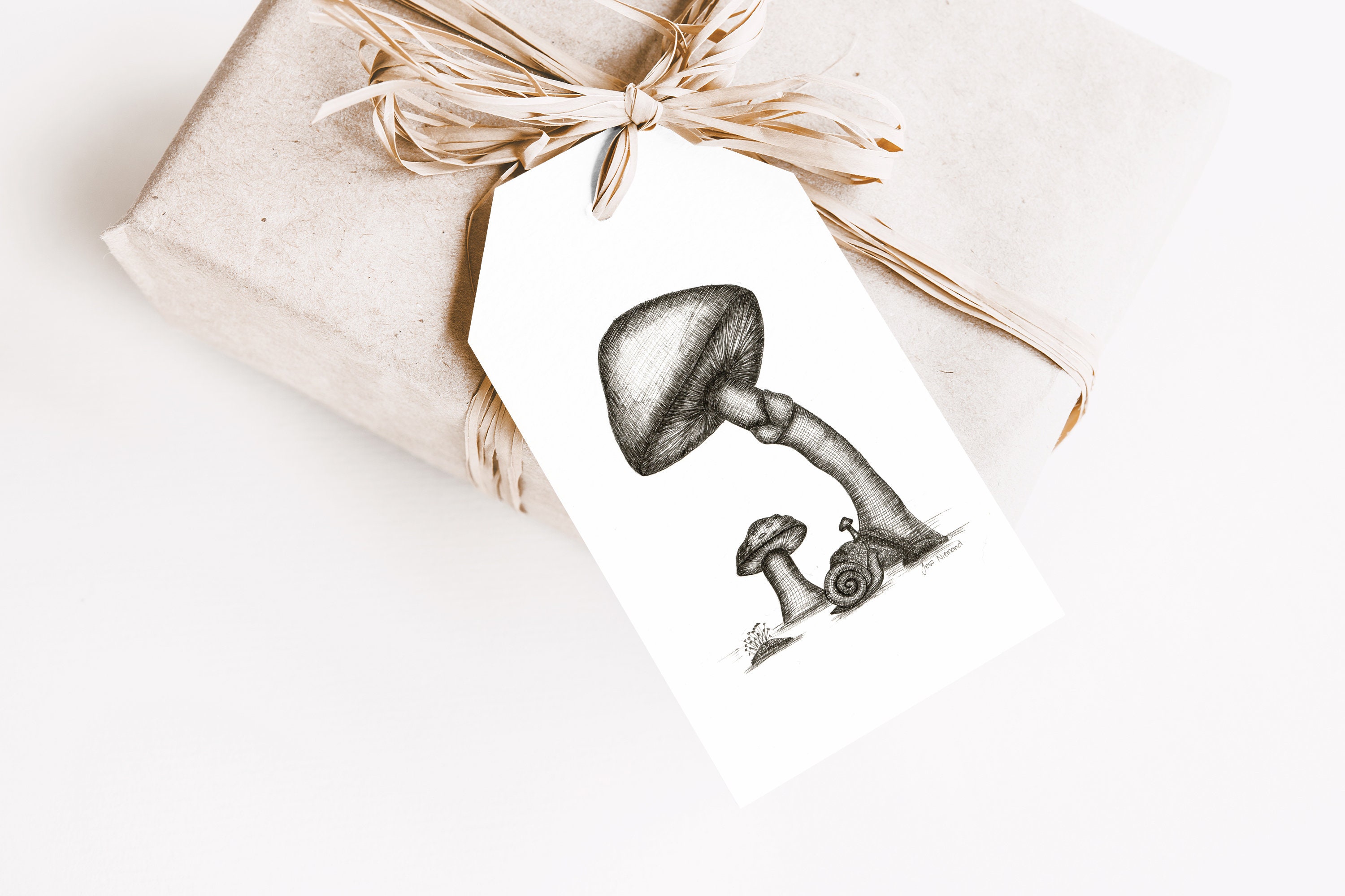Printable Gift Tags, Instant Download, Digital Download, Pen and Ink ...