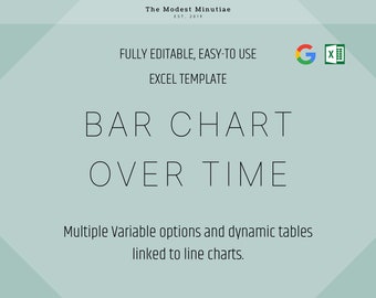 Basic Bar Chart Excel Template - Multiple Variables