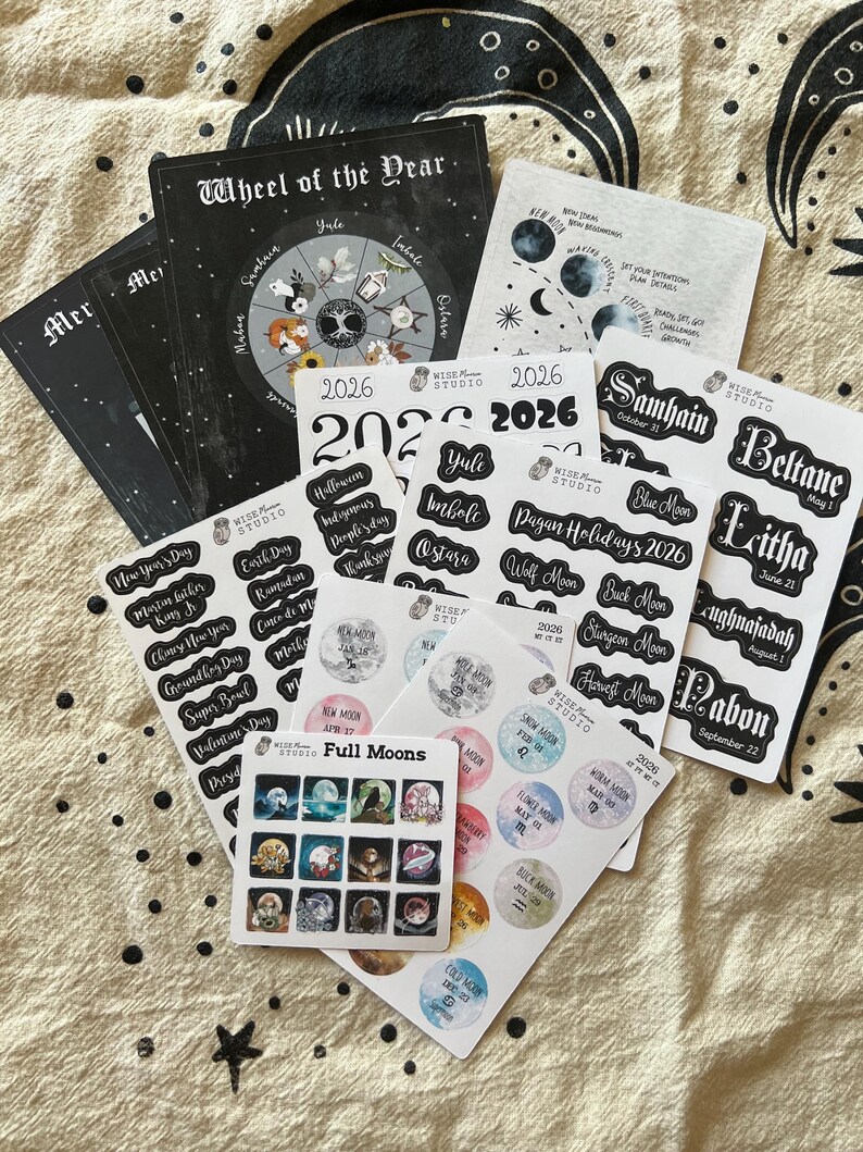 2026 ULTIMATE BUNDLE Collection, Planner Stickers, Journal Stickers - Etsy