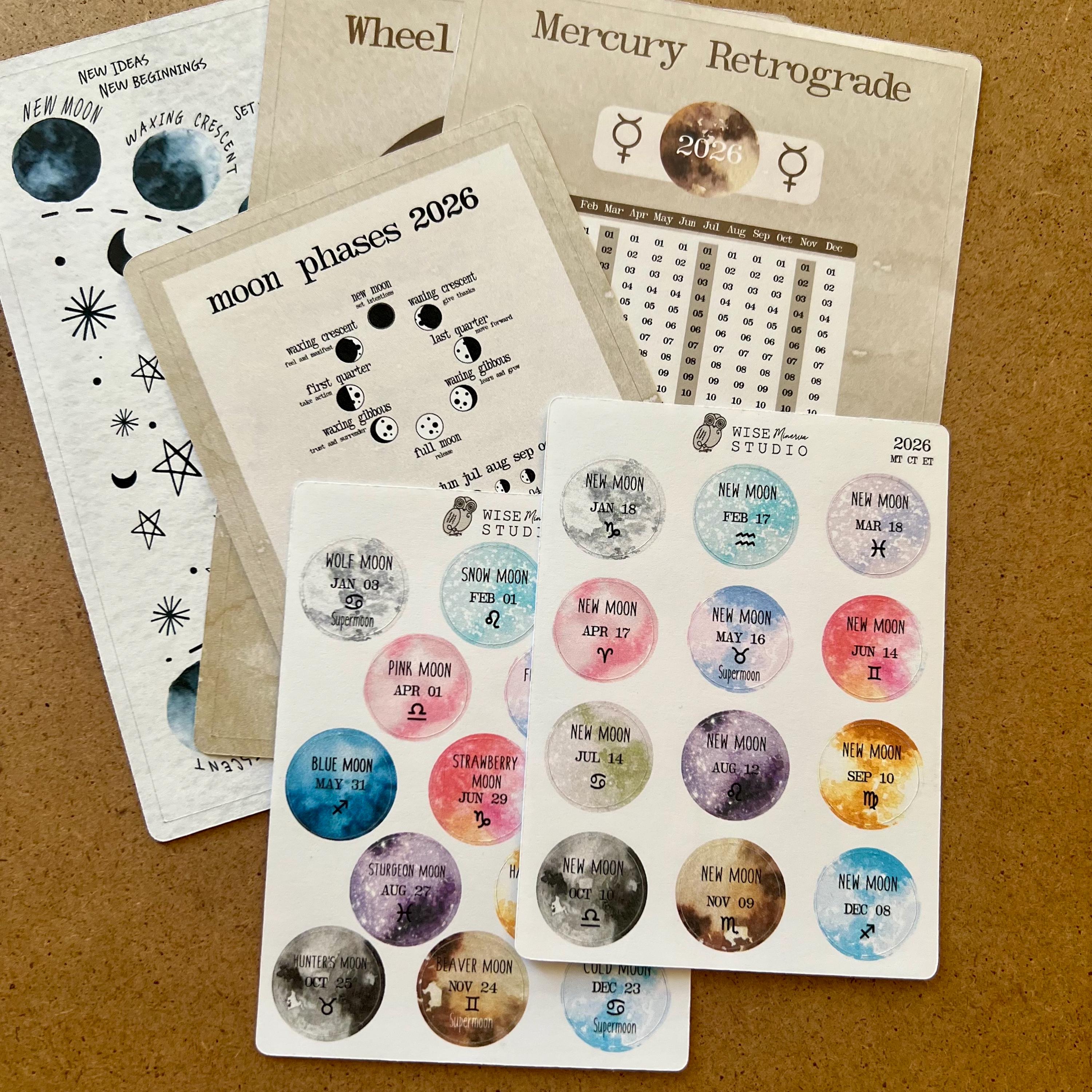 Printable Calendar Stickers for Your Planner — Download Now