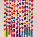 Pom pom Garland - Pompoms / Solid color pompom garland / Mexican pom pom Garland in Solid Bright Colors  / home decor / Party Decor