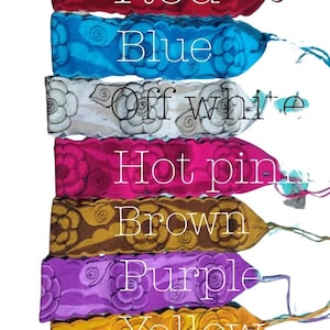 Mexican Floral Embroidered Belt or Sash – Boho Fashion Accessory