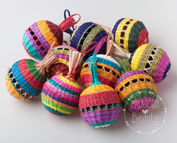Organic Christmas Ornaments / Mexican Ornaments / Christmas - Etsy
