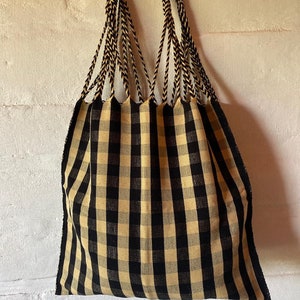 Hammock check bag Mexican Tote / new Model / Boho handwoven cotton bag/ Mexican Hand bag /  boho chic gipsy hippie bag / Computer Bag