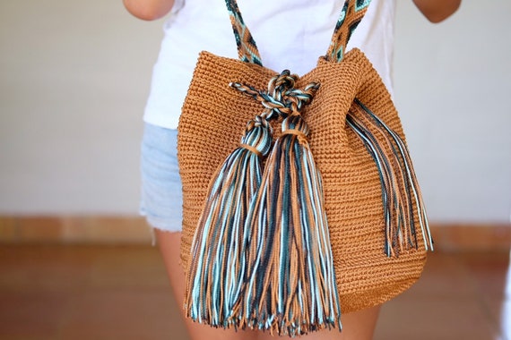 mexican crochet bag