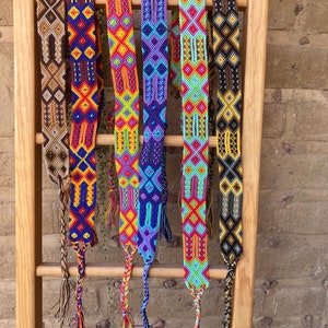 Multicolor Mexican Handwoven Belt, Faja or Belt