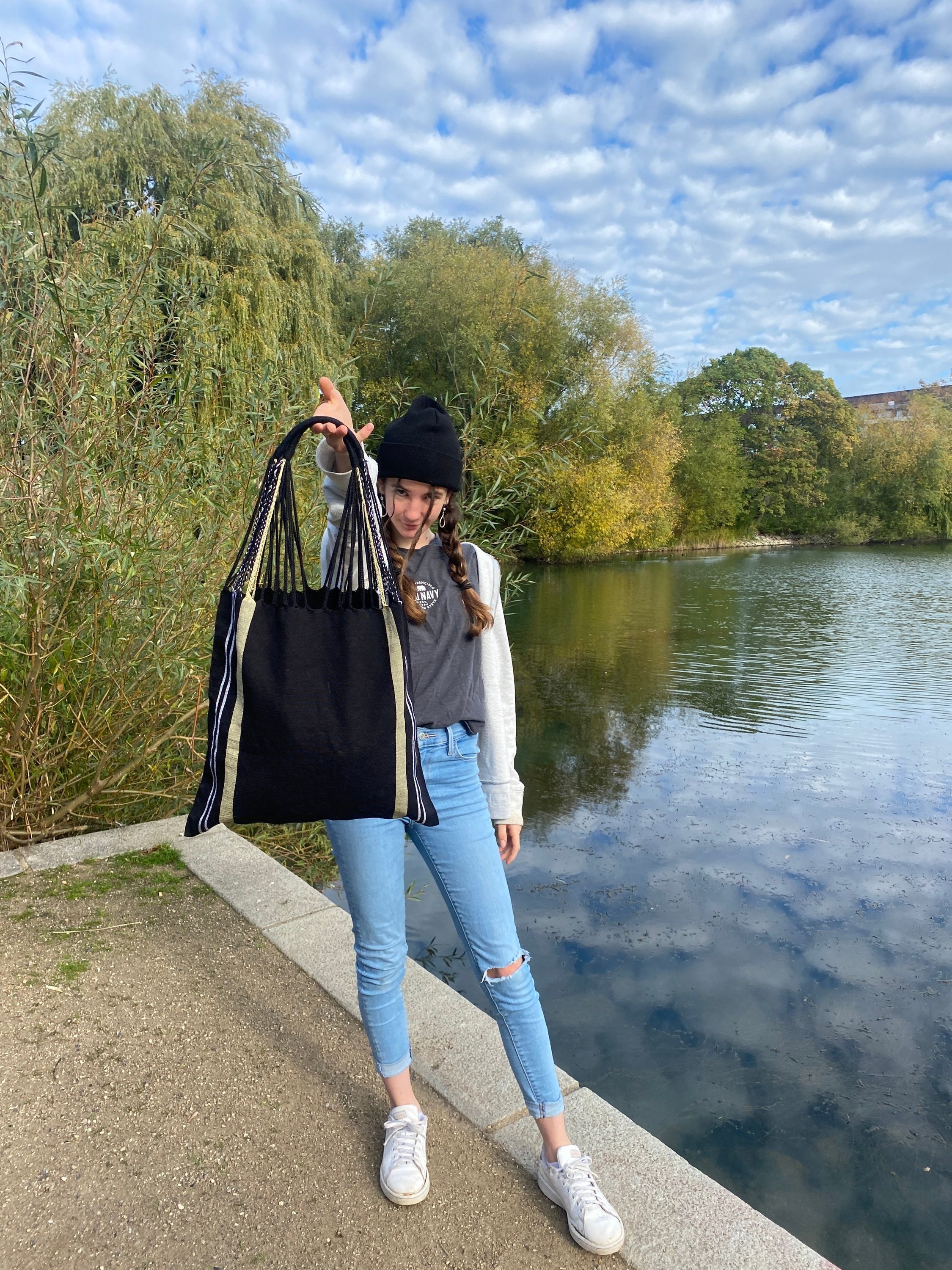 Gold Handbag Hammock Bag 