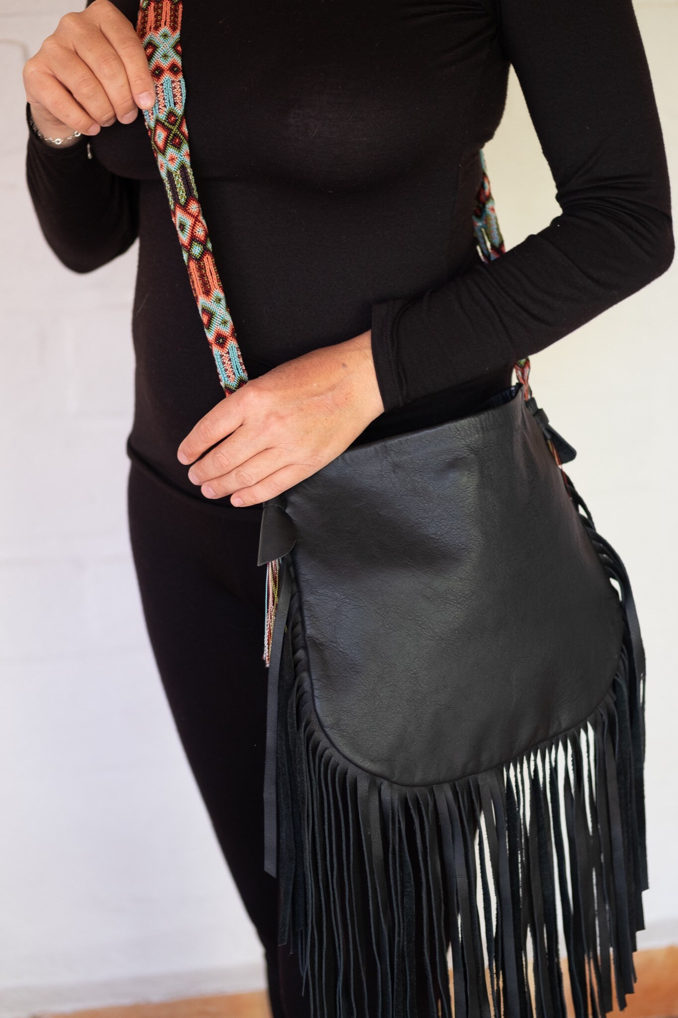 Mexican Shoulder bag / Handmade Leather Bag linned with fine Etsy