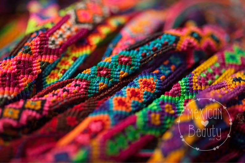 Mexican Friendship Bracelets. image 3