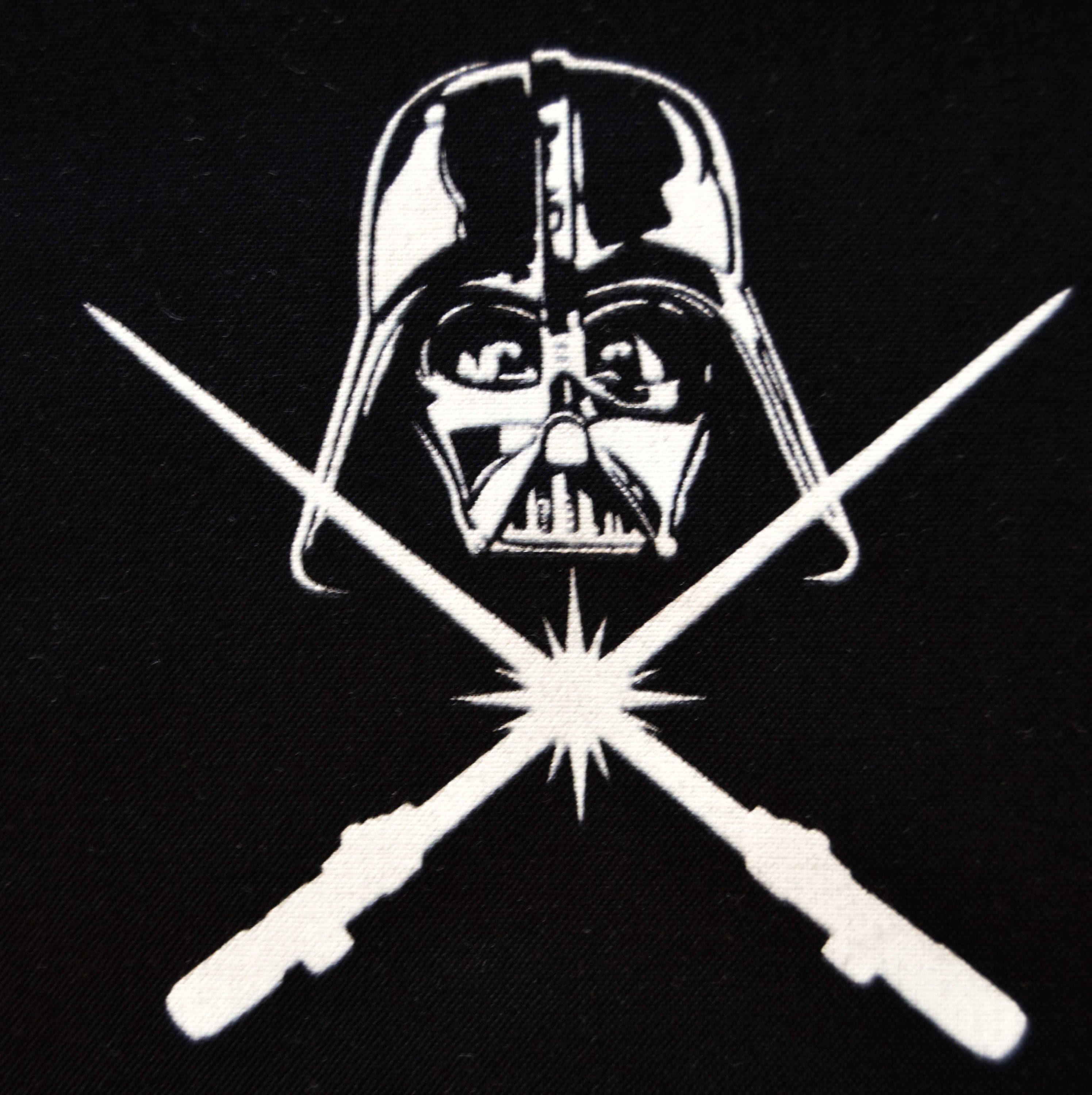 darth vader fabric panel