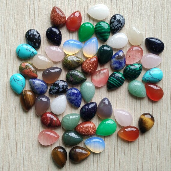 50pcs/lot wholesale assorted mixed natural stone water drop pendants Charms fit 50pcs/lot wholesale assorted mixed natural stone water drop pendants Charms fit