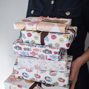 Haberdashery wrapping paper image 5