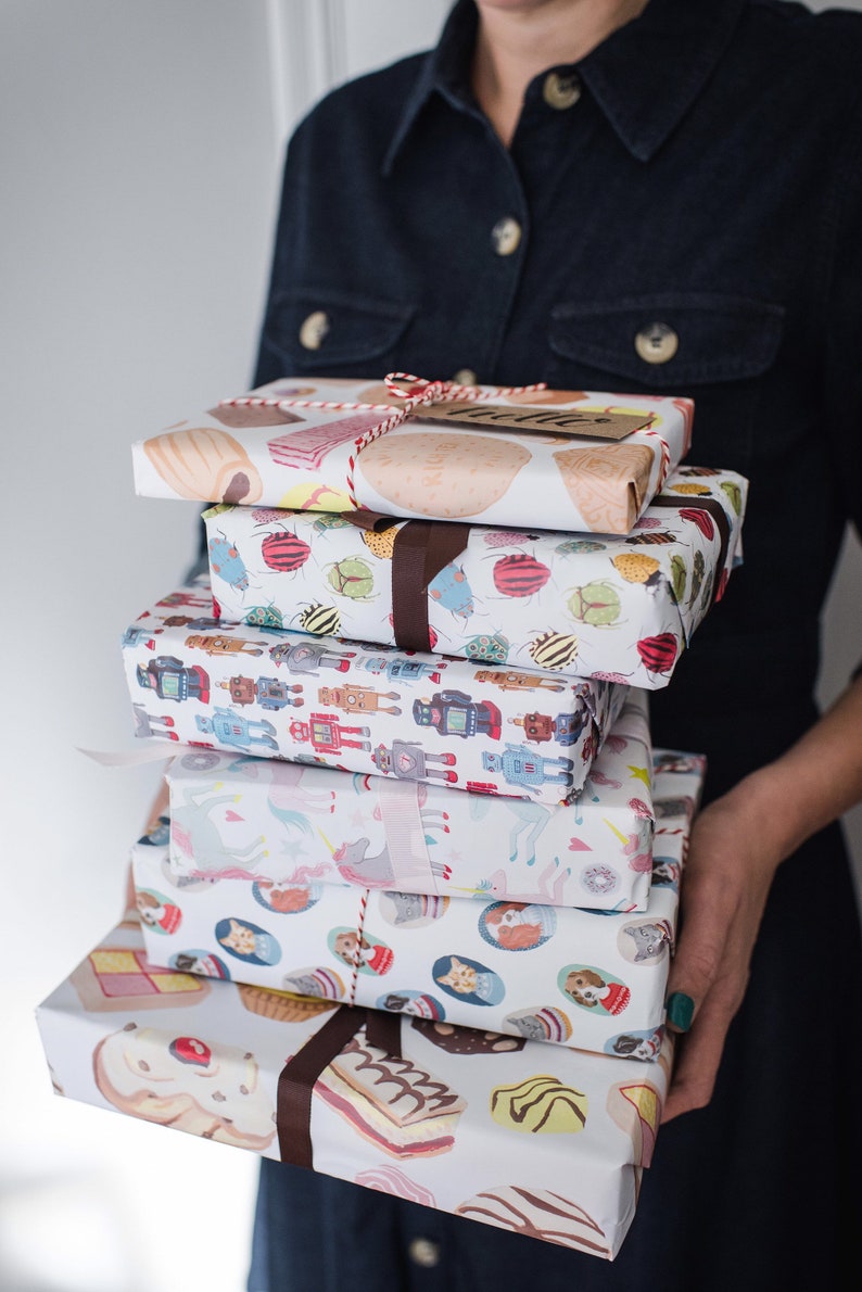 Haberdashery wrapping paper image 5