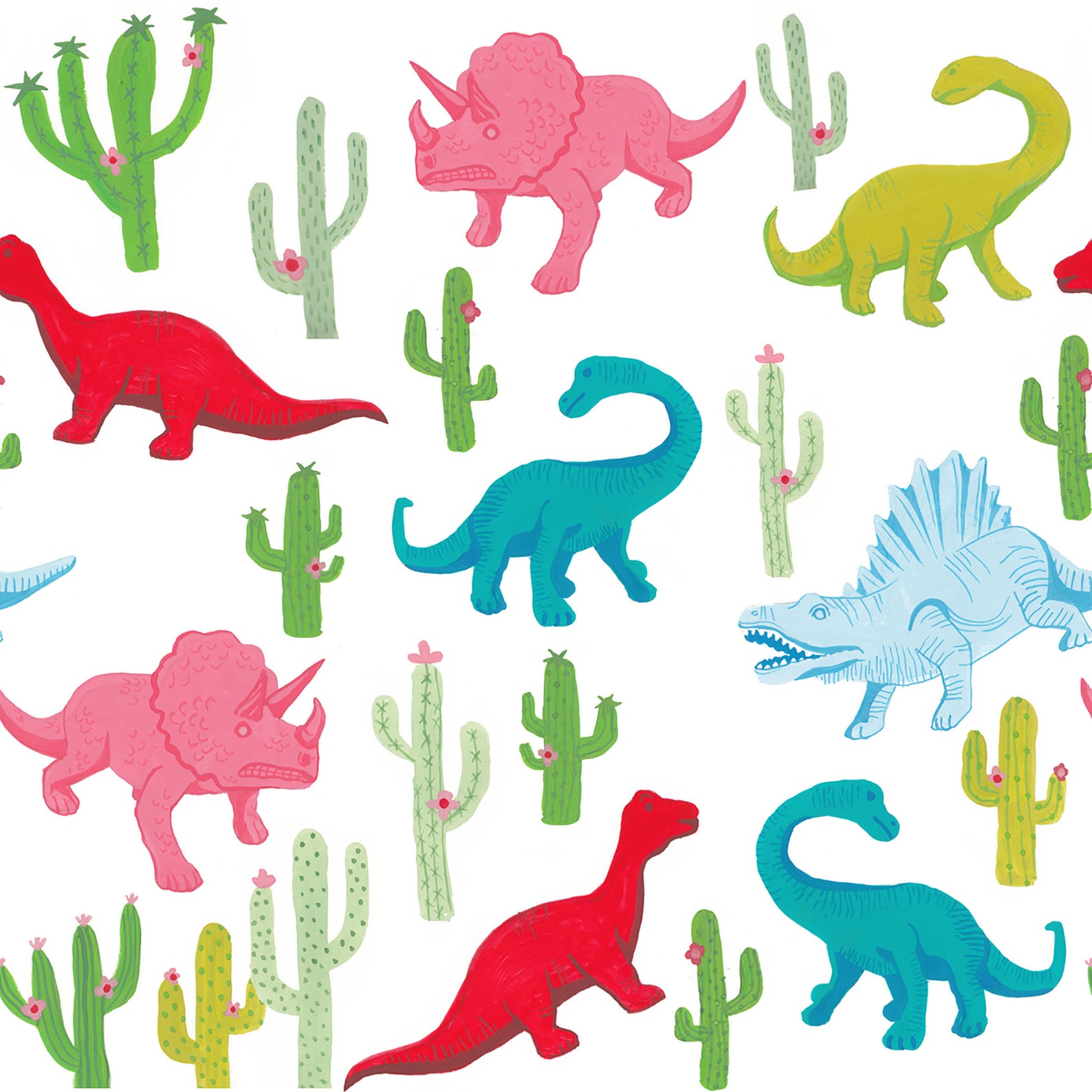 Dinosaur Wrapping Paper Etsy