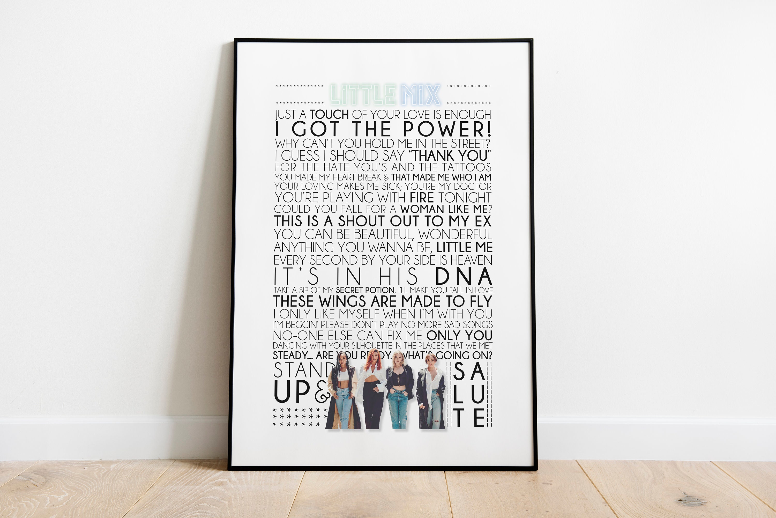 Little Mix Lyrics Poster Teen Gift Ideas Wall Decor Etsy Little Mix Lyrics Poster Teen Gift Ideas Wall Decor Etsy