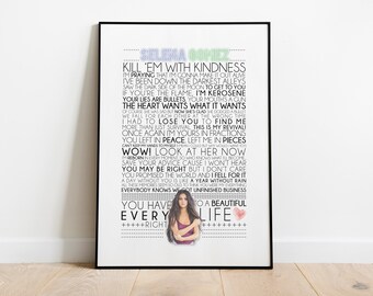 Selena gomez revival album cover poster - freefilelmoc