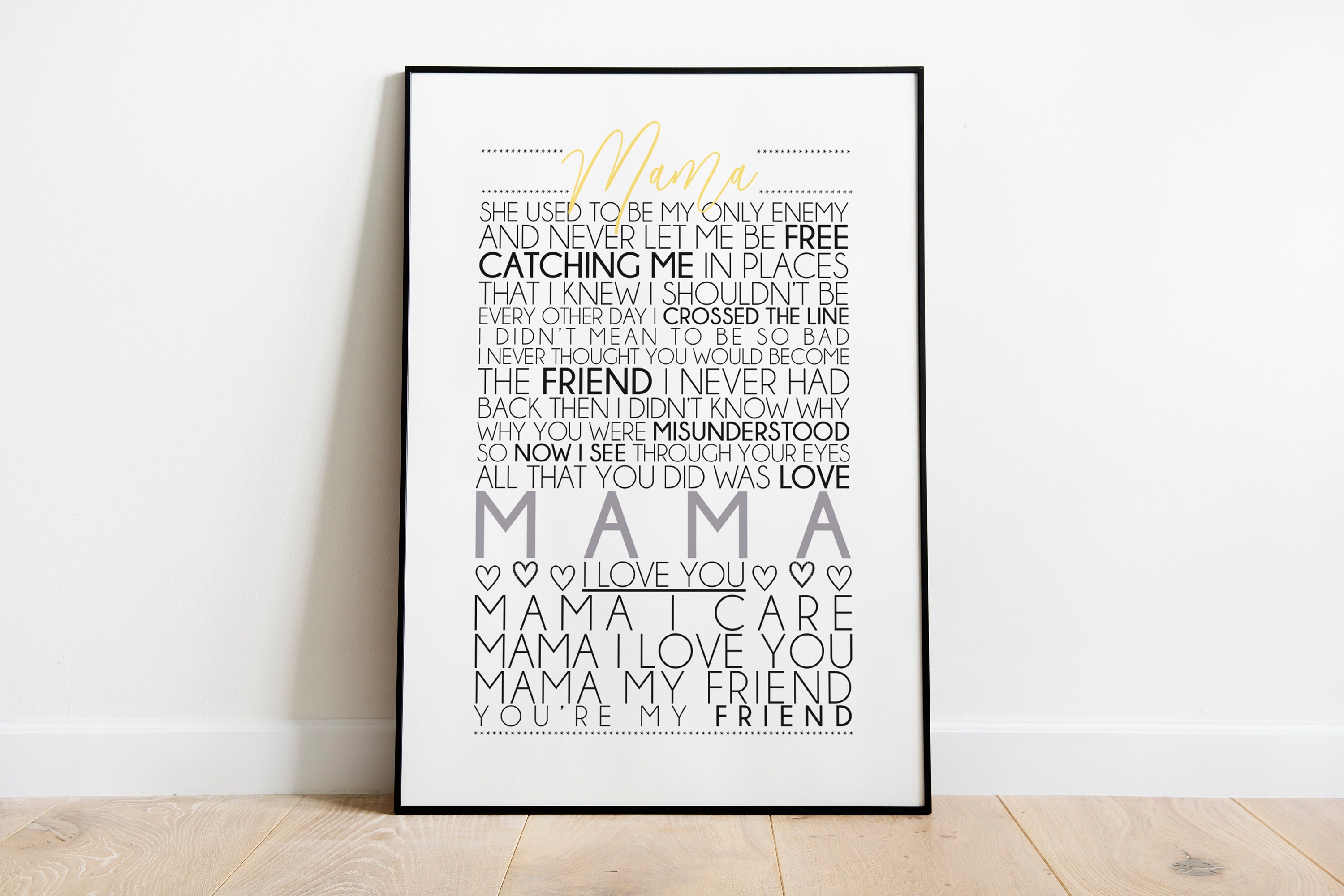 Spice Girls Mama Lyrics Poster 90 S Nostalgia Wall Etsy Spice Girls Mama Lyrics Poster 90 S Nostalgia Wall Etsy