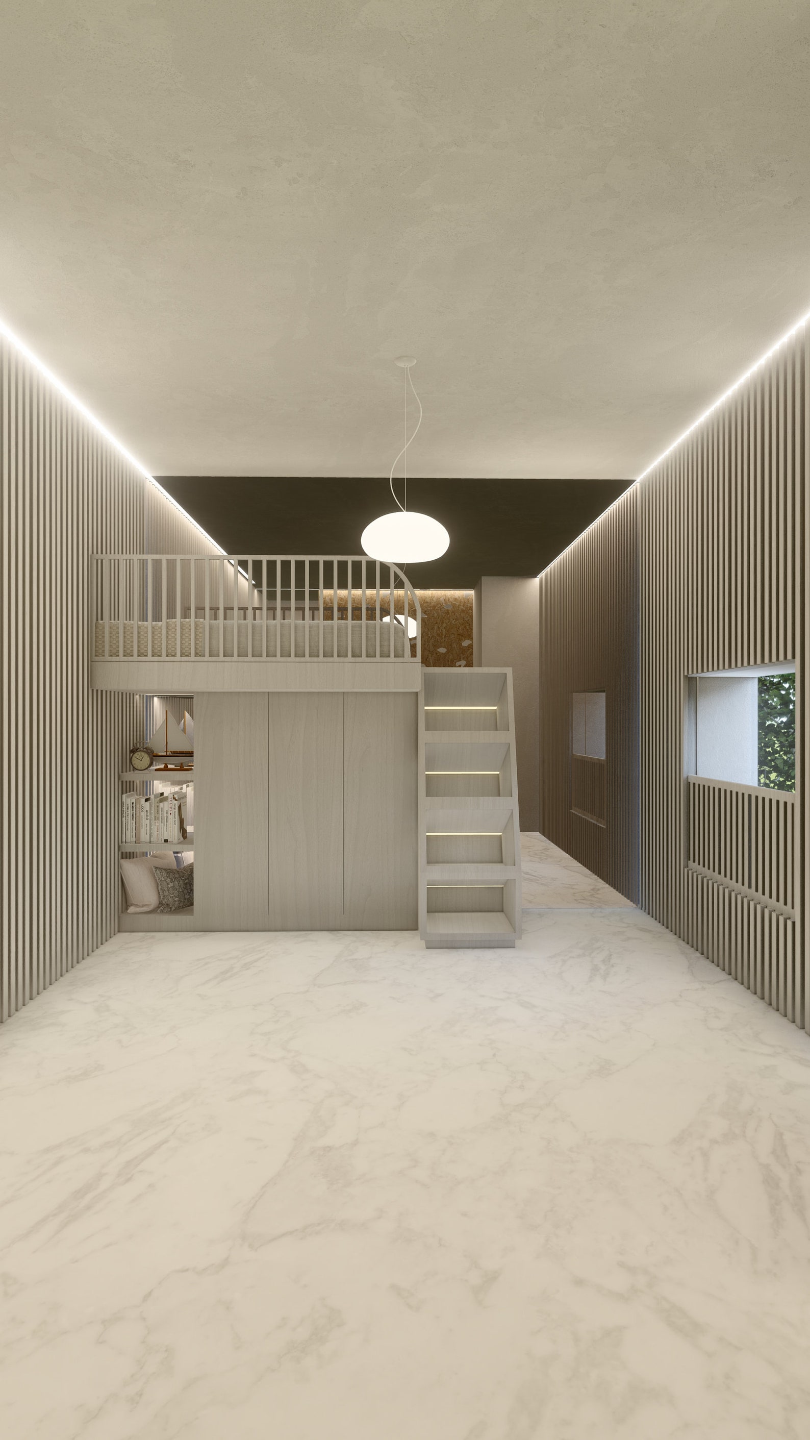 Children's Bedroom Interior Design Plans for Two Children, Children's ...
