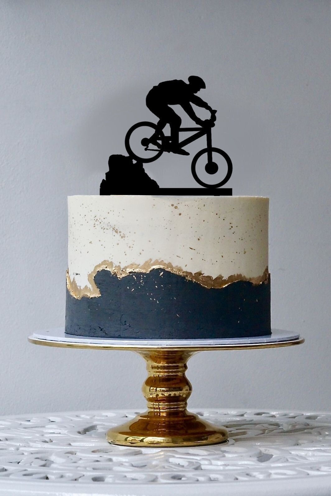 Tandem Bicycle Cake Topper Bicycle Cake Topper Cake Topper Happy