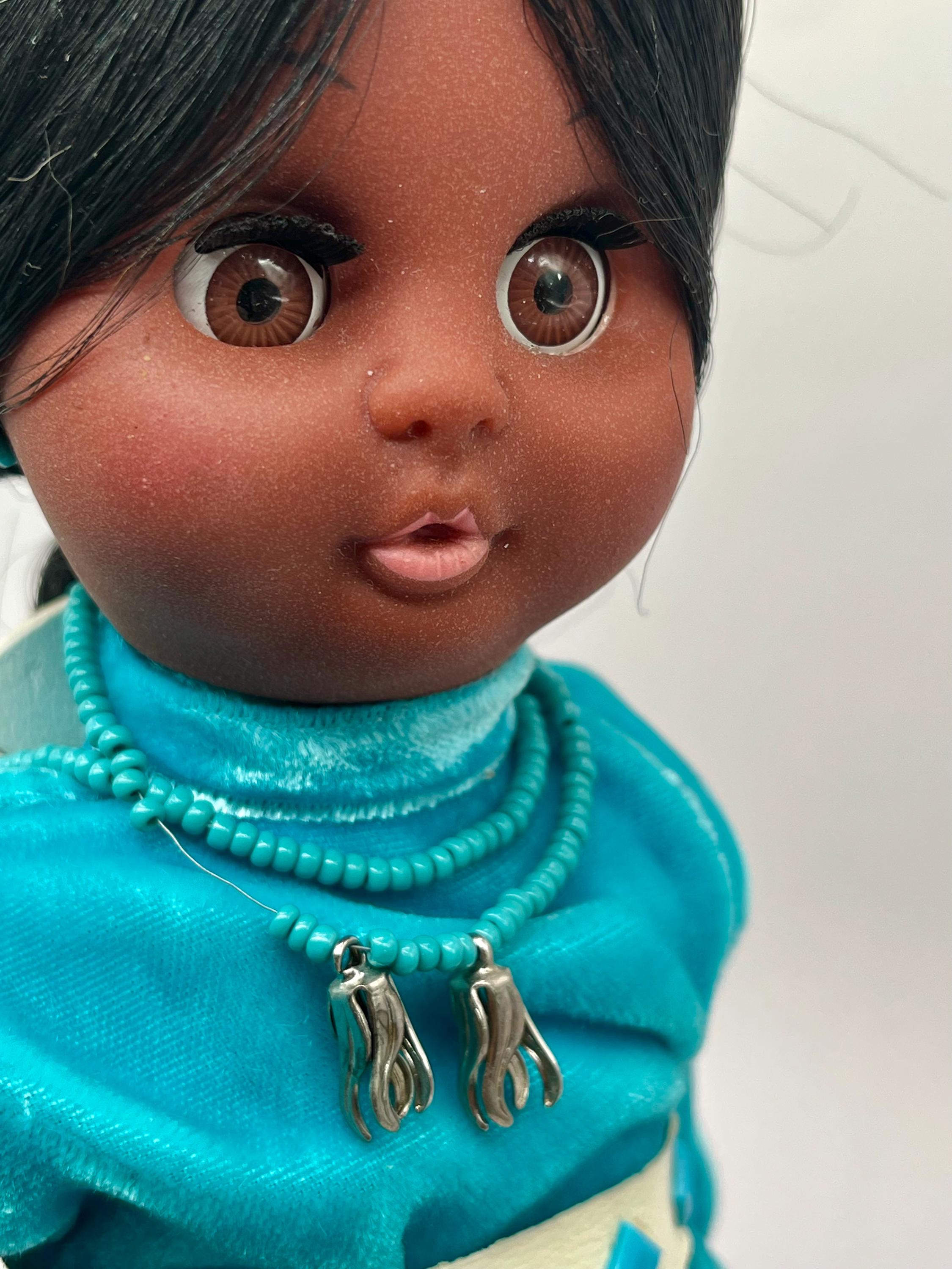 Carlson Dolls 人形 No. 265 水色 Vintage Carlson Doll - Etsy