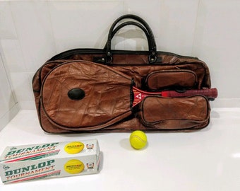 vintage tennis bags