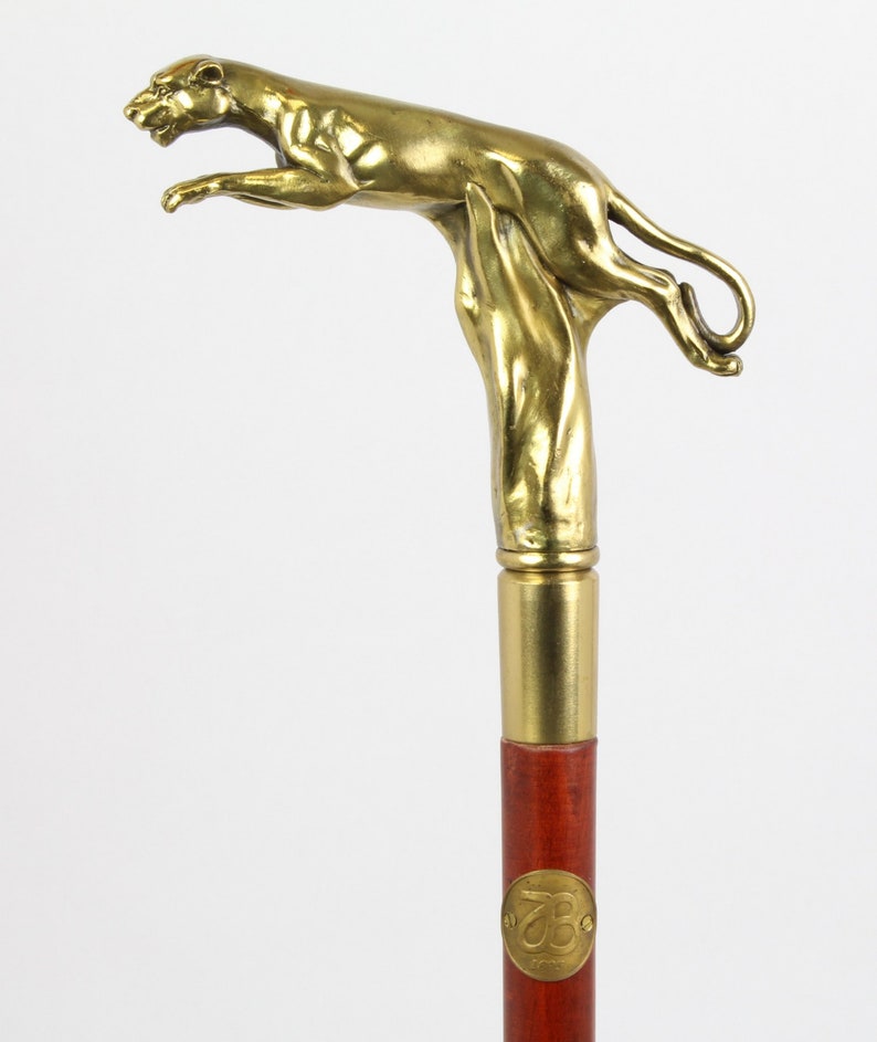 Antique Brass Engraved Walking Stick~Antique Parrot Shaped Walking Canes gift