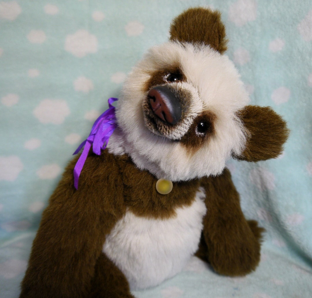 Handmade Bear Panda,ООАК, Collectible Bear,interior Bear, Art,teddy