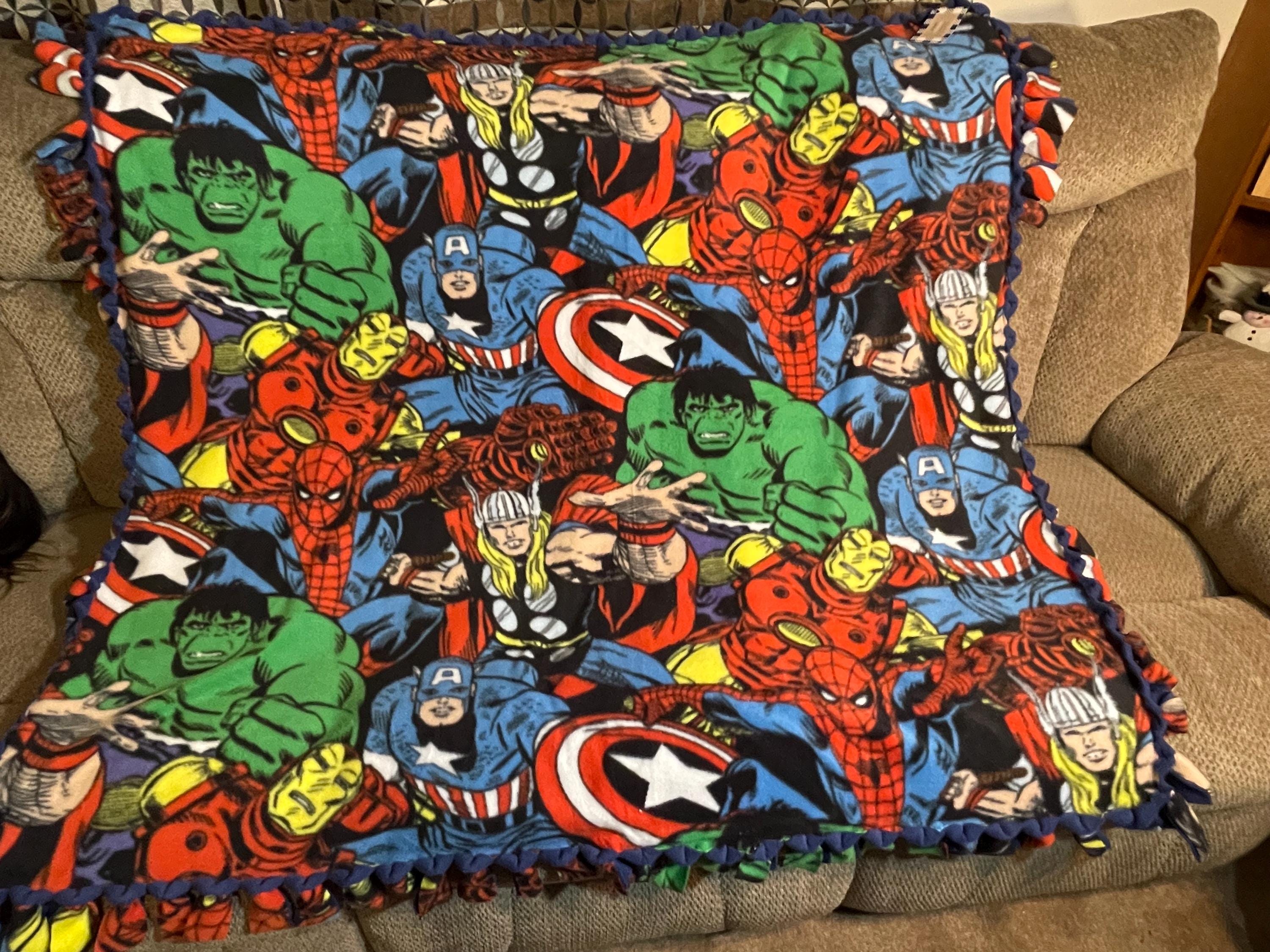Avengers Blanket Etsy Canada