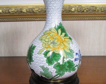 Cloisonné vase