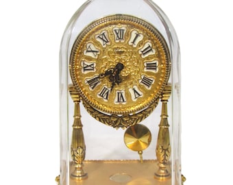 Schmid Germany 8 day pendulum table clock