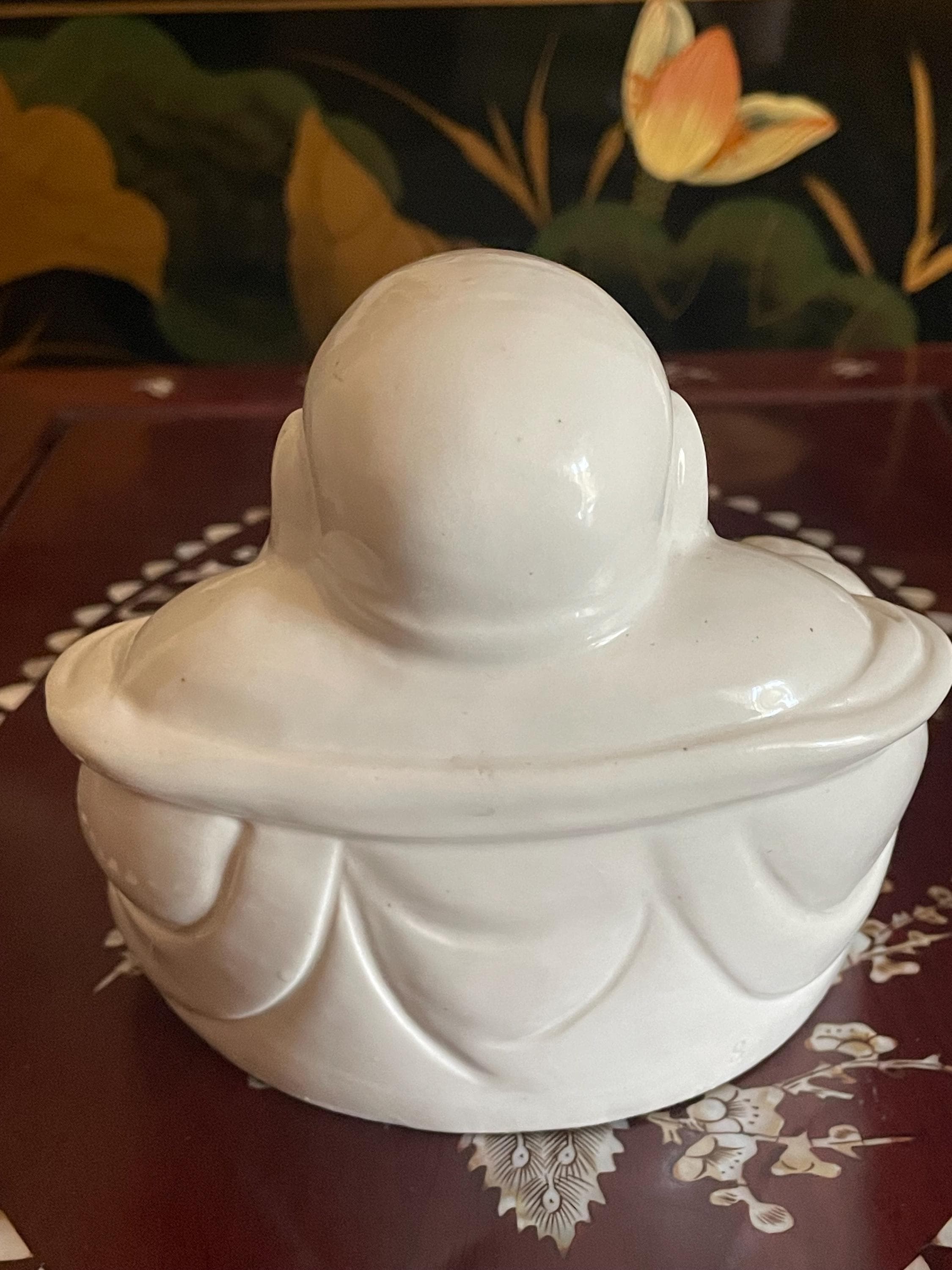 1950年代の白い陶器の仏像 - Etsy 日本