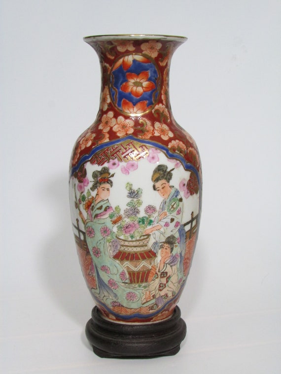 Chinese Macau Porcelain Vase | Etsy