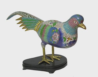 Enamel Cloisonné Bird
