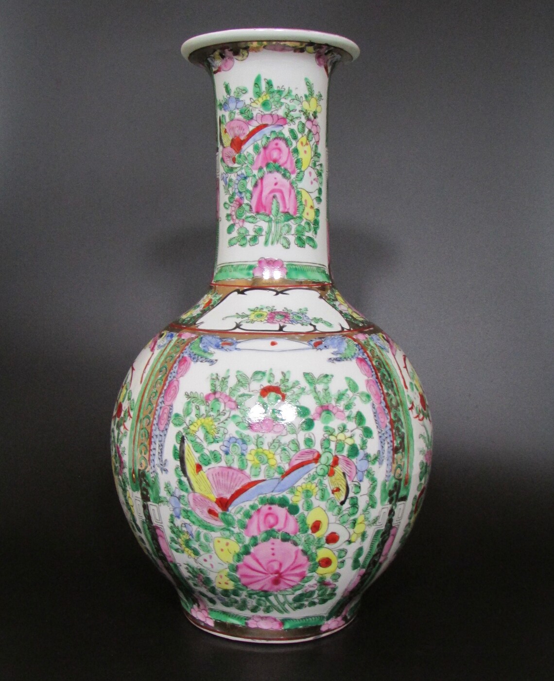 Vase en porcelaine chinoise Da Qing Qianlong Nian Zhi Etsy France