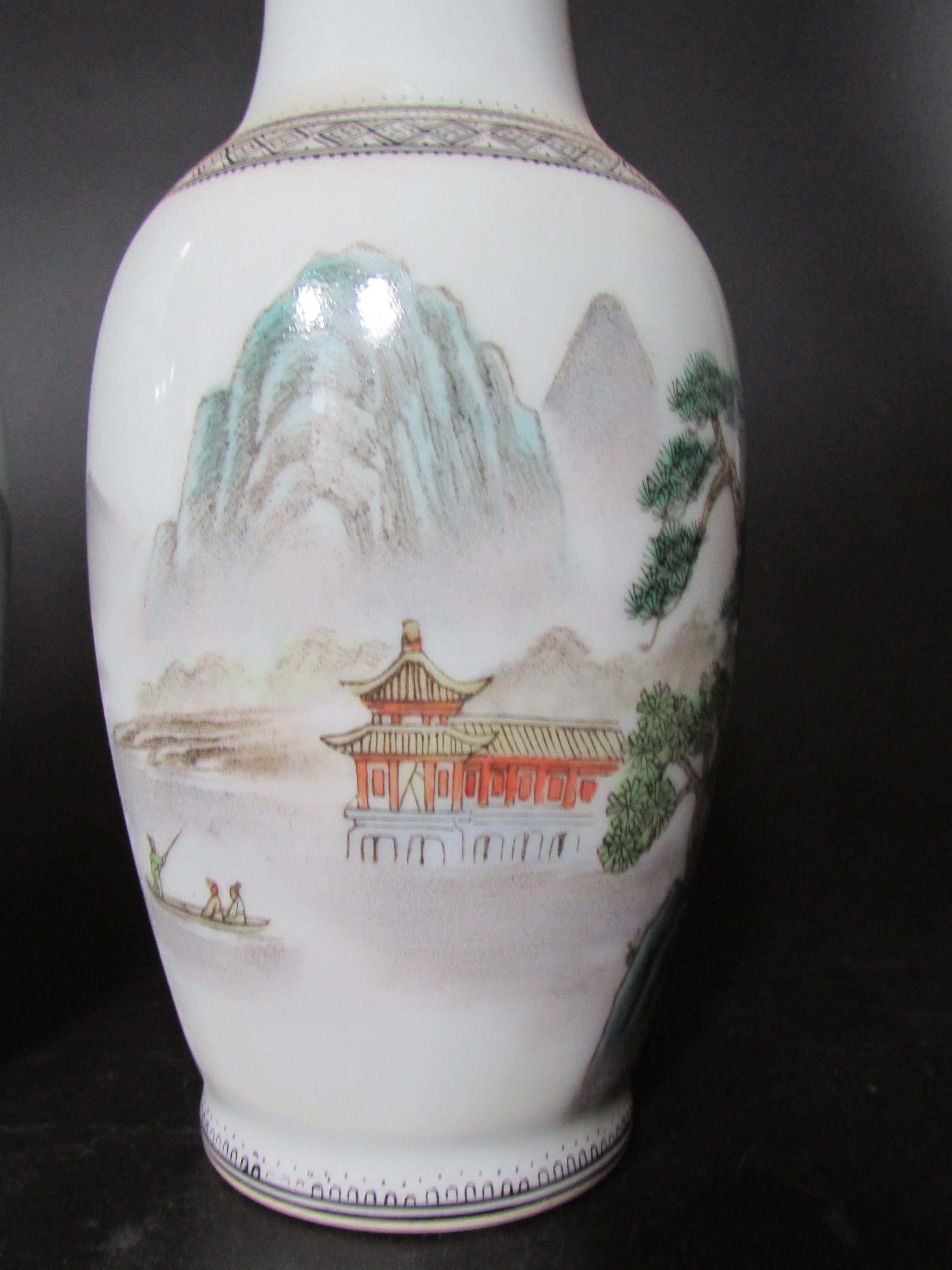 手描きの中国製花瓶一組、20世紀 - Etsy 日本