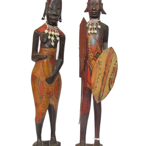 Large African Sculpture Etsy