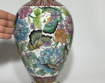 中国製大型七宝焼き花瓶 - Etsy 日本