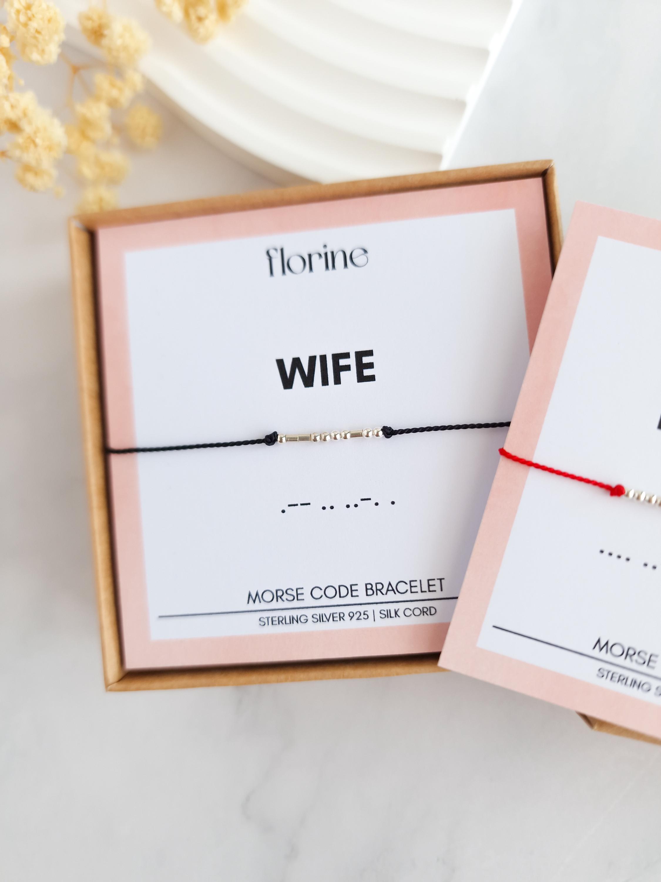 Set di braccialetti personalizzati per coppie, braccialetti con codice Morse con nome o data personalizzati, regali di anniversario per fidanzato, marito, fidanzata - Italia