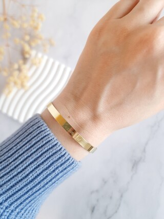 THIORA Bracciale Regolabile Con Incisione 'Happiness Lieblingsmensch', Colori Oro Rosa E Argento, Acciaio Inossidabile, Gioiello Donna