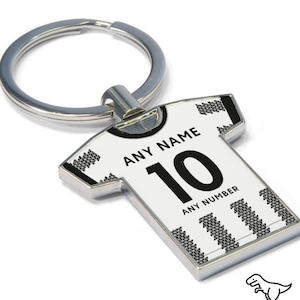 Llavero personalizado de aficionado de la Juventus 2022/23: llavero de camiseta de fútbol, ¡para cualquier jugador! Llavero de fútbol, ¡excelente idea de regalo! ¡NUEVA EQUIPACIÓN 22/23!