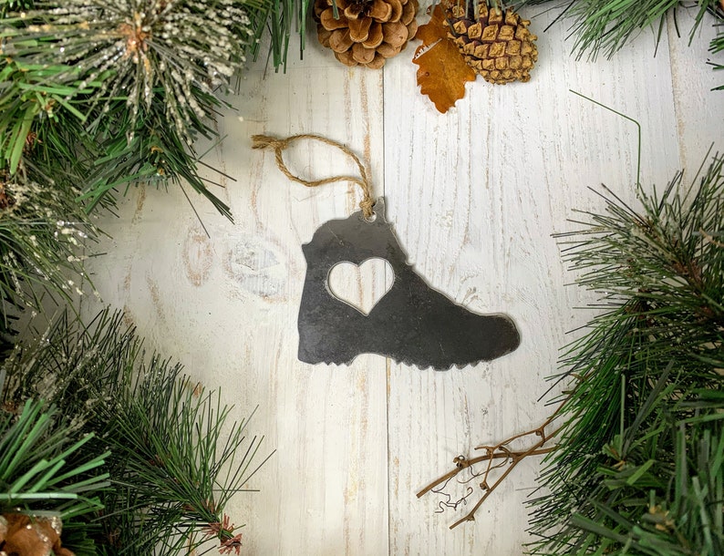 Hiking Boot Ornament Christmas Tree Decoration Best Holiday Etsy