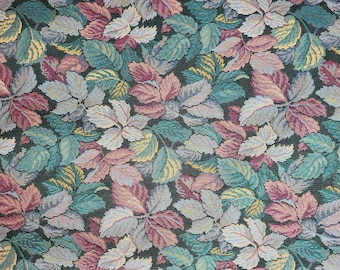 Flowered Tapestry Upholstery Fabric 58" Wide