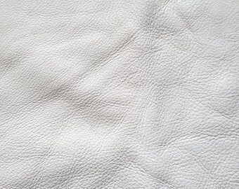 Genuine Leather Off-White Small Remnants