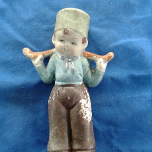 Vintage Porcelain Dutch Boy Figurine Made in Japan