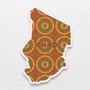 Chad Sticker (Central Africa)