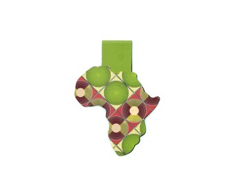 Ankara Print Magnetisches Lesezeichen: Afrikanisches Design Lesezeichen