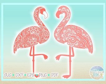 Zentangle Flamingo | Etsy