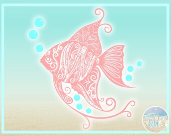 Download Mandala Fish Svg Etsy